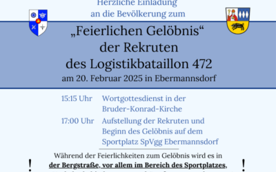 Feierliches Gelöbnis